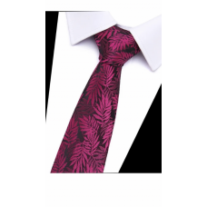 Stropdas roze zwart Fantasy